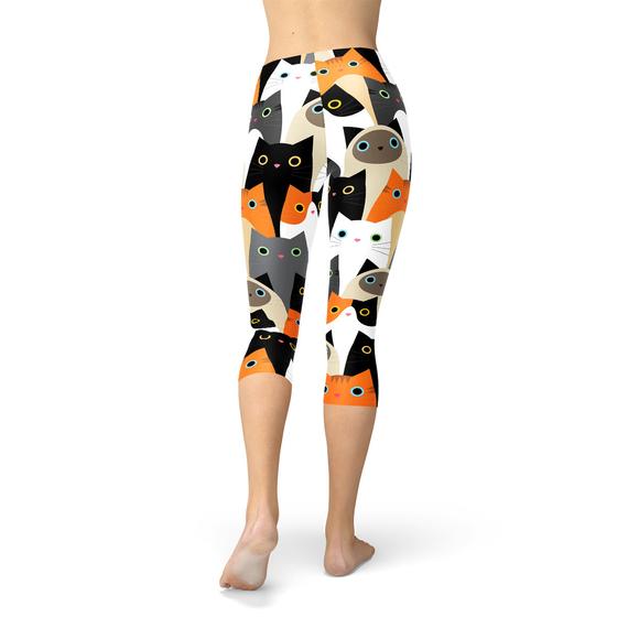 Cats Capri Leggings