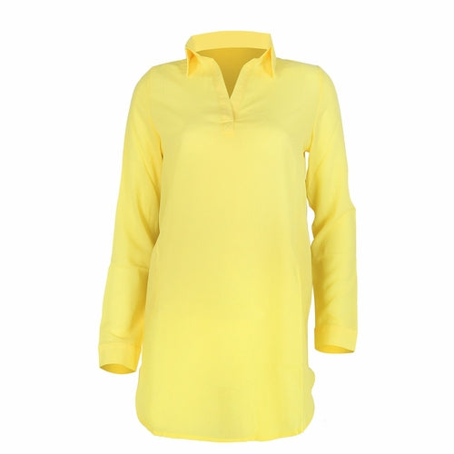 V Neck Short Beach Shirt/Dress Chiffon