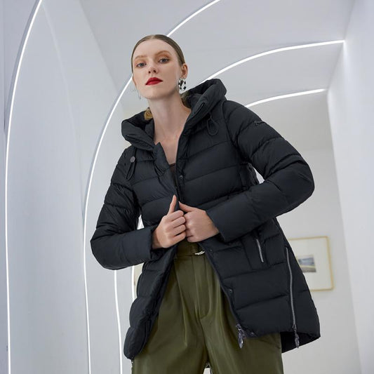 Warm Hooded Coat