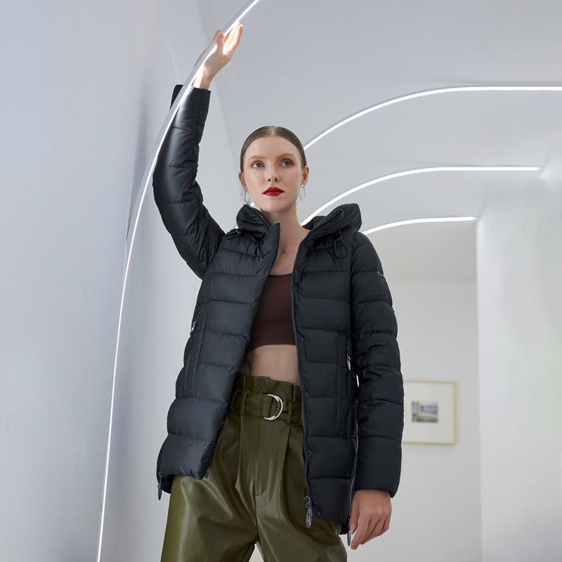 Warm Hooded Coat
