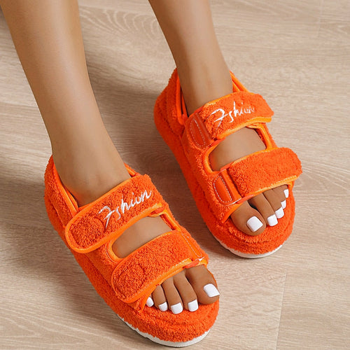 Casual Thick Bottom Sandals Green/Orange/Black/Blue
