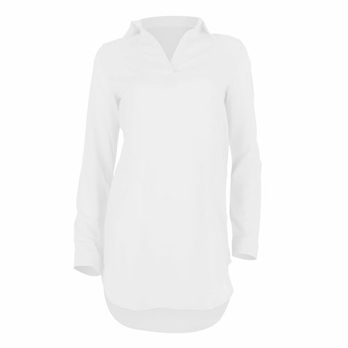 V Neck Short Beach Shirt/Dress Chiffon